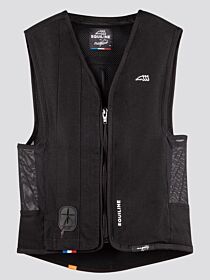 Equiline Belair Unisex Air Bag vest & 2 Cartridges Black
