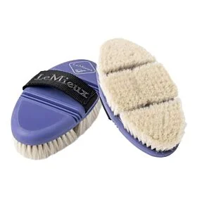 LeMieux Flexi Goats Hair Body Brush Bluebell