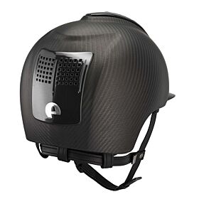 Kep Italia Rijhelm Carbon Helmet E-Light Matt Black / 3 Shine Black Inserts