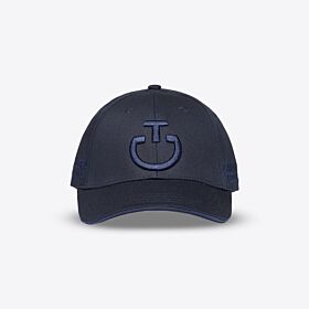 Cavalleria Toscana Baseball Cap with Embroidered Logo Navy