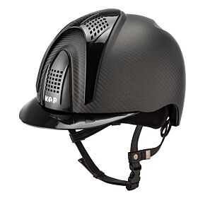 Kep Italia Rijhelm Carbon Helmet E-Light Matt Black / 3 Shine Black Inserts