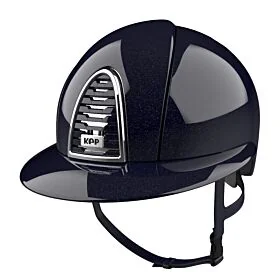 Kep Italia Rijhelm Cromo 2.0 Metal Diamond Blue Polo Visor