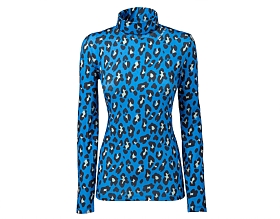 PK Sports Shirt Intro Leopard Palace Blue