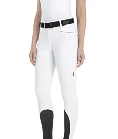 Equiline Dames Rijbroek  Ginetteg Full-Grip Wit