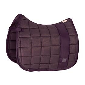 Eskadron Zadeldek Big Square Cotton Glitter Heritage Deepberry