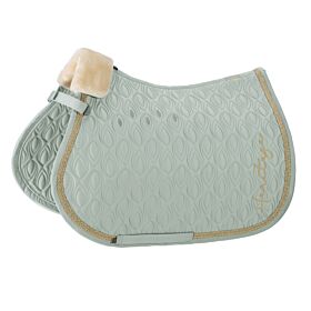 Eskadron Heritage Zadeldek Glossy Peacock Sea Salt