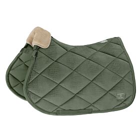 Eskadron zadeldek Velvet Croco Platinum Ash Green