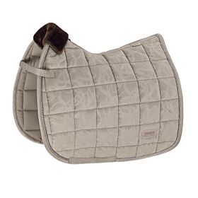 Eskadron Zadeldek Velvet Stamp Platinum Greige