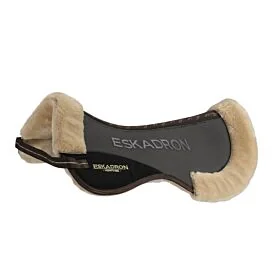 Eskadron Heritage zadelonderlegger Faux Fur Mesh Blackmokka 