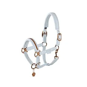 Eskadron Halster Double Pin Velvet Jewel Platinum Powder Blue