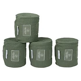Eskadron Platinum Fleece Bandages Stamped Ash Green