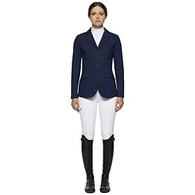 Cavalleria Toscana Women's Zip Riding Jacket Royal Blue