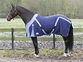 Harry's Horse Zomerdeken two tone navy