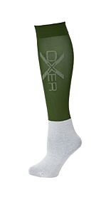 Oxer Socks Slim Foot Army Green