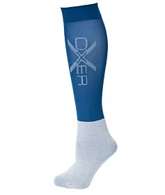 Oxer Socks Slim Foot Marine Kobalt