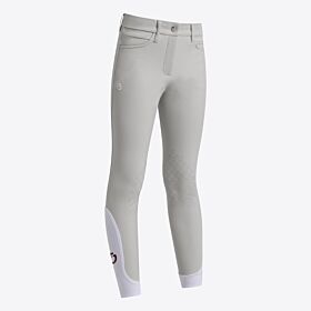 Cavalleria Toscana Girl's Jumping Knee Grip Breeches  - Belgian Block
