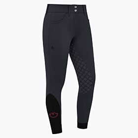 Cavalleria Toscana Women's Full Grip Dressage Breeches - Charcoal