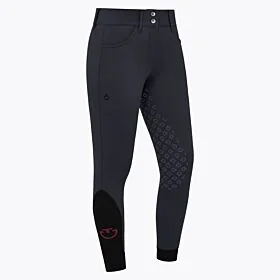 Cavalleria Toscana Women's Full Grip Dressage Breeches - Charcoal