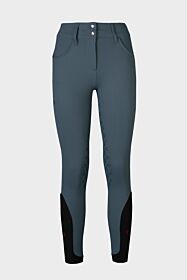 Cavalleria Toscana Dames Rijbroek American Full Grip Breeches Iceblue