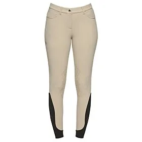 Cavalleria Toscana Womens Knee Grip Jumping Breeches Beige