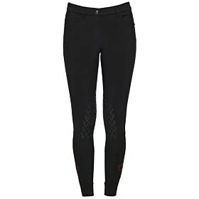 Cavalleria Toscana Womens Knee Grip Jumping Breeches Black