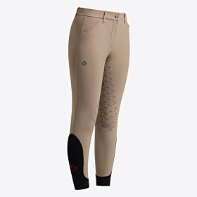 Cavalleria Toscana Unisex Young Rider's Dressage Full Grip Breeches Walnut