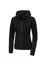 Pikeur Seline Houndstooth Fleece Jack Black