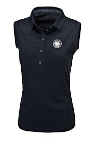 Pikeur Polo T-shirt Jarla mouwloos Navy