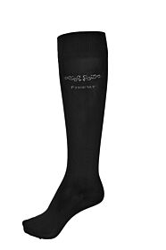 Pikeur Kniekousen Black Studs Zilver