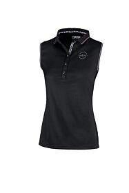Pikeur Polo T-shirt Jarla mouwloos Black