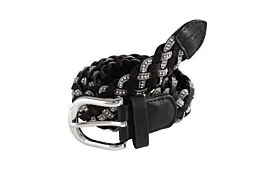 Pikeur gevlochten Riem Classic Black