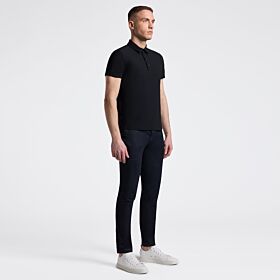 Cavalleria Toscana Heren Training Polo Shirt S/S Black