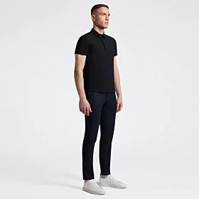 Cavalleria Toscana Heren Training Polo Shirt S/S Black