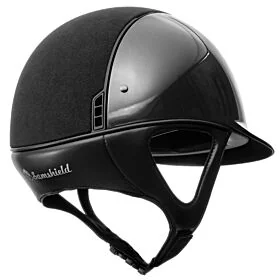 Samshield rijhelm Shadow Glossy Alcantara Black Limited