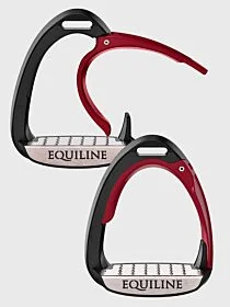 Equiline X-Cel Jumping Stirrup with Safety System Bordeaux