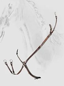 Equiline Borsttuig met running Martingale 