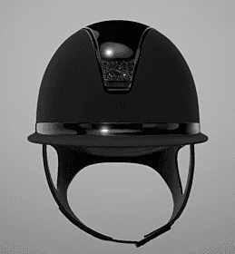 Miss Shield Shadowmatt 2.0 Black Glossy Top - Crystal Fabric Black Blason