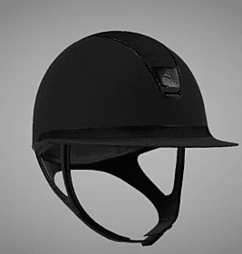 Samshield Miss Shield 2.0 Shadowmatt met Alcantara Black Chrome 5 stones