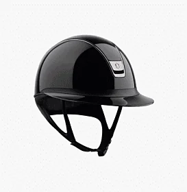 Samshield Miss Shield 2.0 Rijhelm Glossy Black / Trim & Blason Black Chrome 
