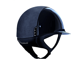 Samshield Rijhelm Miss Shield Shadowmatt Glossy Navy Crystal Bermuda Blue