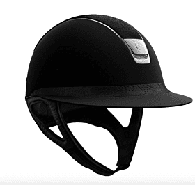 Samshield Rijhelm Miss Shield Shadowmatt Flower leer Black