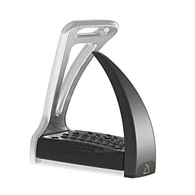 Safe Riding Veiligheidsbeugels S2 Safety Stirrups Santarini Silver Chrome / Black Onyx