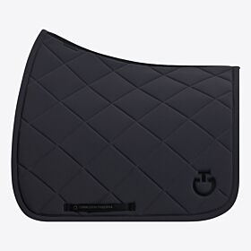 Cavalleria Toscana Saddle Pad in Quilted Jersey - Dressuur- Charcoal