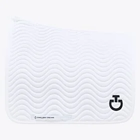 Cavalleria Toscana Quilted Cotton Dressage Saddle Pad Wit