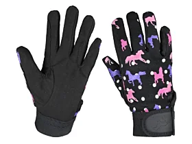 Horka Handschoenen Print Paard Cherise