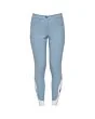 Cavalleria Toscana Logo Grip Breeches Girl Light Blue