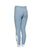 Cavalleria Toscana Logo Grip Breeches Girl Light Blue