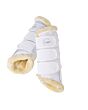 Eskadron Platinum Pure Tendon Boots FauxFur Wit Achter