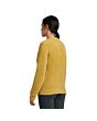 Cavalleria Toscana Women's Fleece Crew Neck Pullover - Golden Ochre