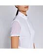 Cavalleria Toscana Jersey Polka S/S ladies Competition Shirt Wit
